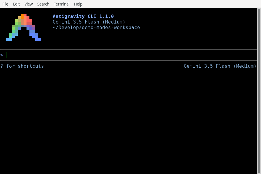 The addition-only diff confirmation panel displayed when creating a new file in default mode
