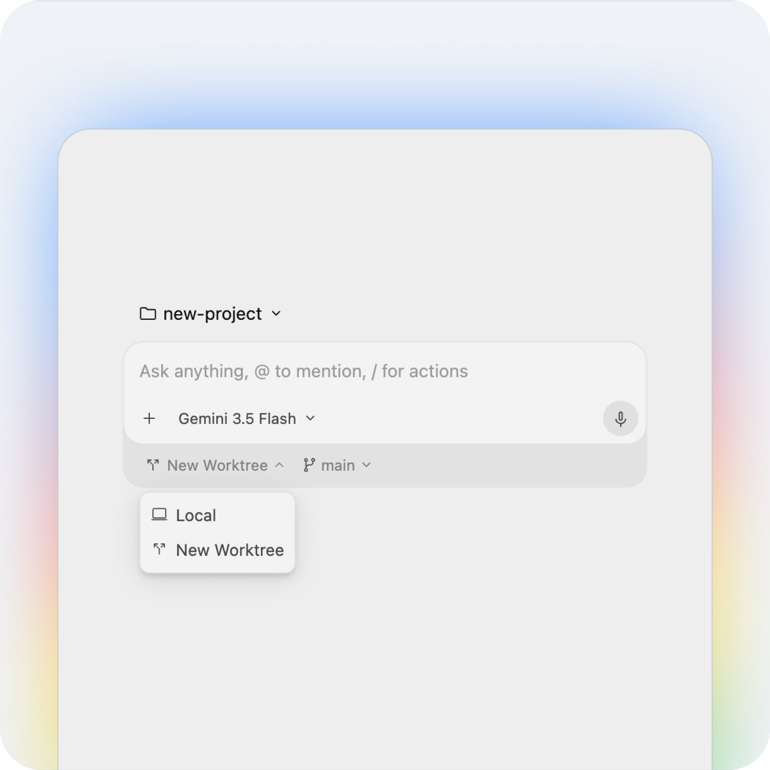 Your command center to manage multiple local agents in parallel. Group conversations into Projects, operate across multiple workspaces, and automate routine tasks with scheduled messages.