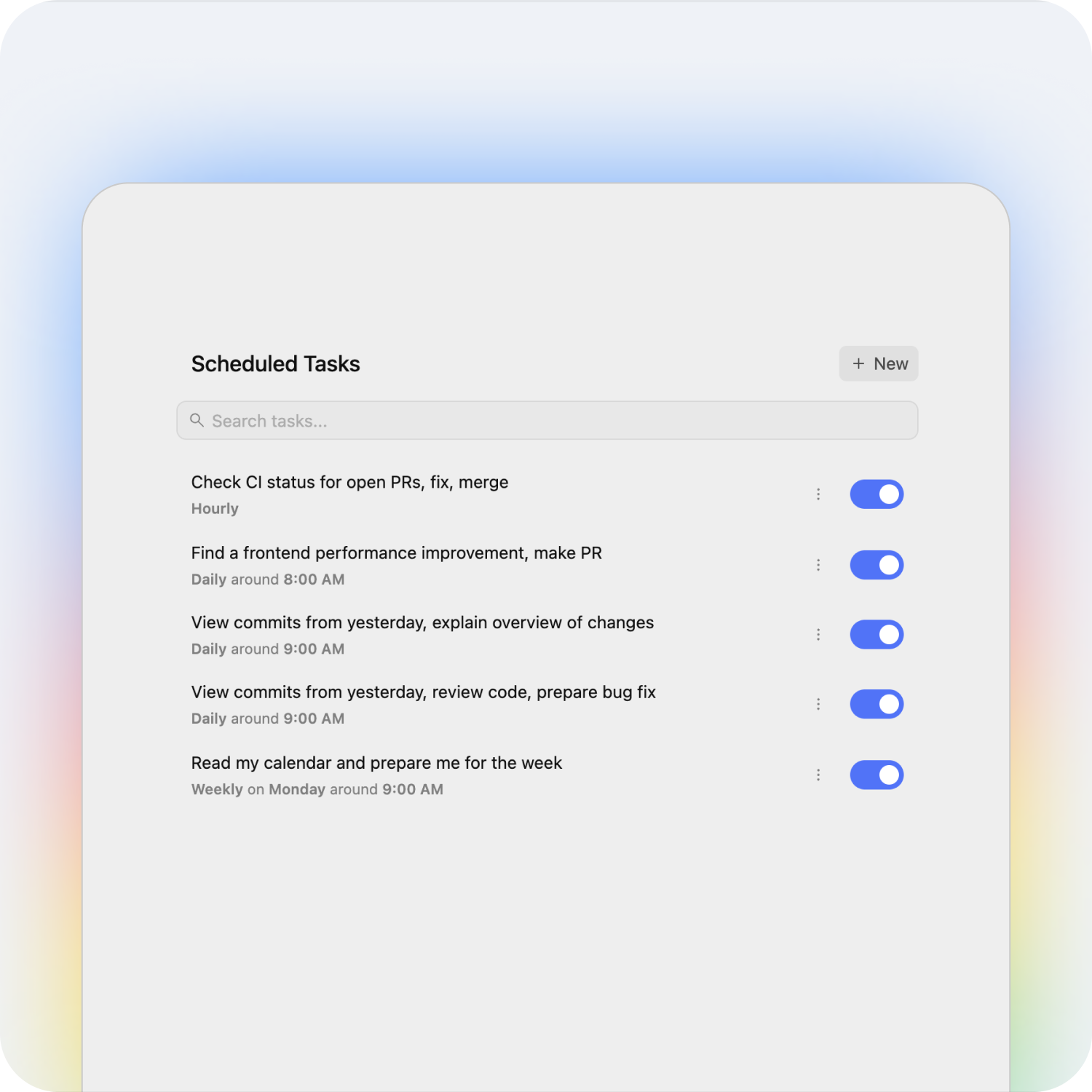 Scheduled Tasks